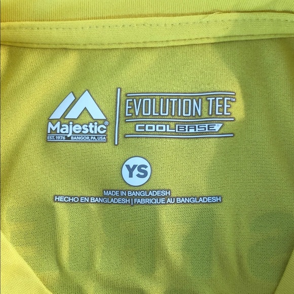 RARE Neon Yankees Little League YTH Jersey - Picture 3 of 3